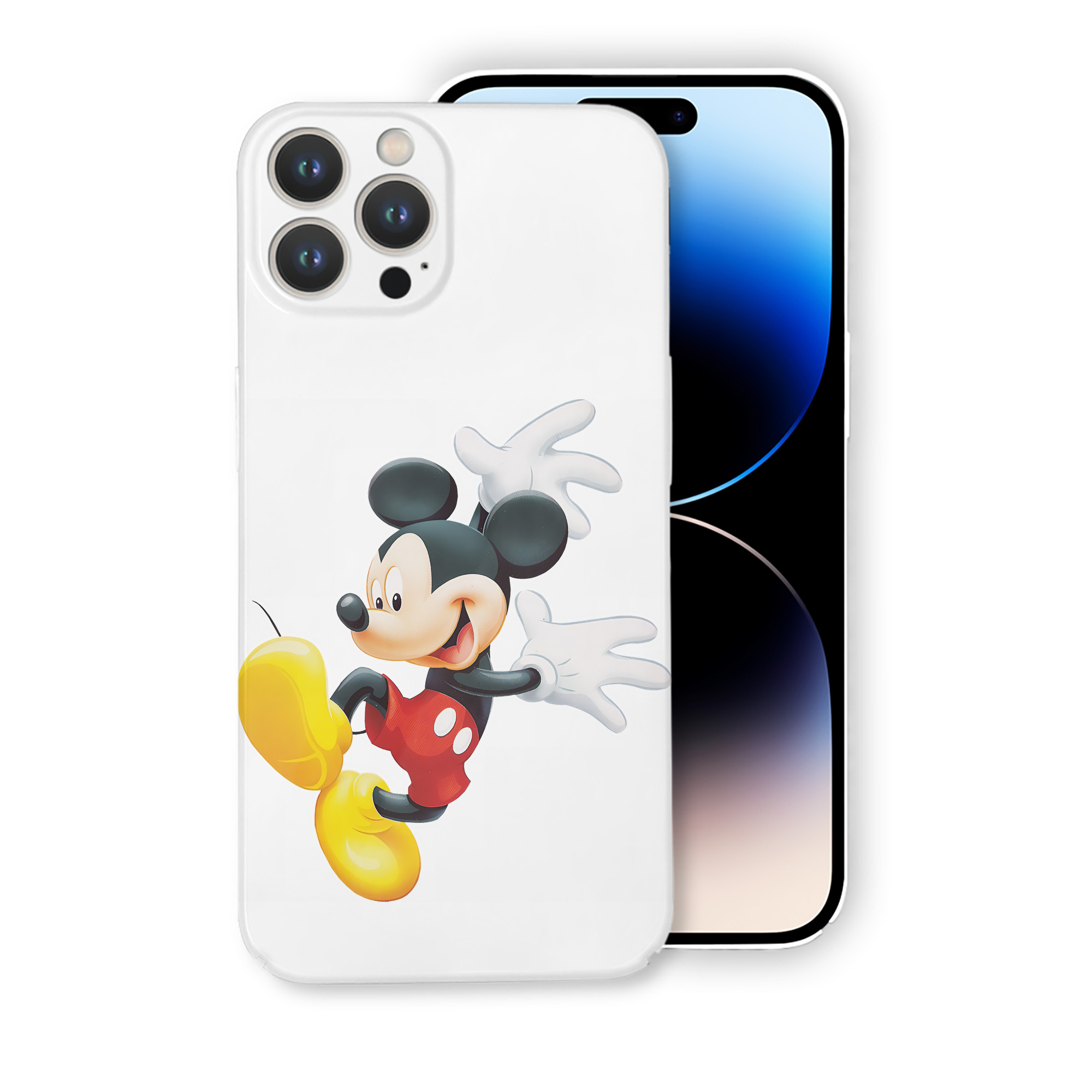 （画像用） ミッキーマウス Mickey Mouse 【iPhone 14シリーズ対応】ハードケース